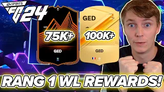 FØRSTE FC24 WL REWARDS VAR FREMRAGENDE! RANG 1 REWARDS!