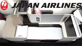 Japan Airlines BUSINESS CLASS Tokyo to London|Boeing 777-300ER