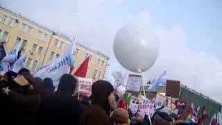 Гамлеты 4 февраля. Шествие и митинг за честные выборы.