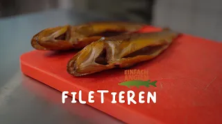 Filetieren | Räucherforelle ohne Gräten | Fisch und Grips