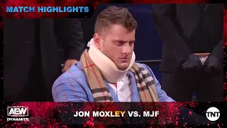 Jon Moxley and MJF Sign the Contract for their AEW World Championship Match at All Out