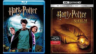 Harry Potter and the Prisoner of Azkaban Blu-ray vs 4K Blu-ray Comparison (SDR version)