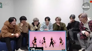 BTS Reaction to Blackpink 'How you like That ' Dance practice (fanmade)