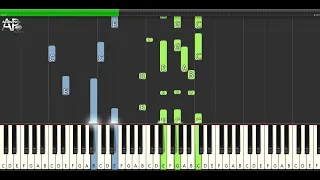 Christina Aguilera - Hurt | Adelina Piano synthesia tutorial