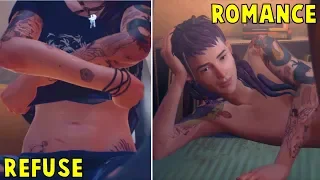 Accept VS Refuse to Enter the Tent With Cassidy  -All Choices- Life is Strange 2 Ep 3 Wasteland