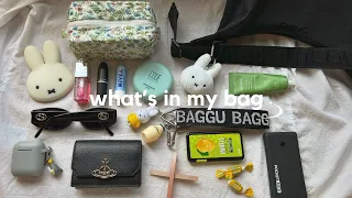 what's in my bag 2024 🎀 daily essentials, aesthetic