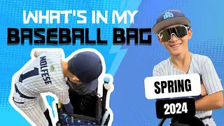 What's in my bag this spring?