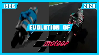 EVOLUTION OF MOTOGP GAMES (1986-2020)