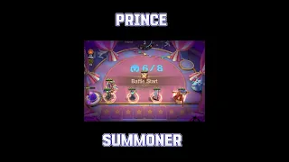 Magic Chess | New Buffed Prince Synergy & Summoner Only !!