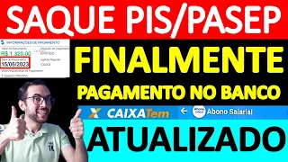 FINALMENTE PIS/PASEP ATUALIZADO O PAGAMENTO NO BANCO - ABONO SALARIAL HABILITADO NO CAIXA TEM