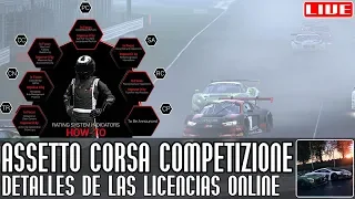 Detallado el sistema de licencias online de Assetto Corsa Competizione