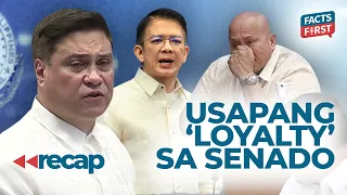 Bakit natanggal si Zubiri bilang Senate President?