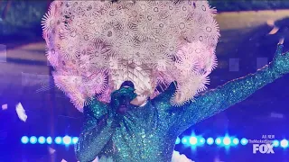 The Masked Singer 9 - Dandelion sings Over the Rainbow from Wizard of Oz