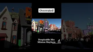 Overrated vs Underrated Rides at Universal Studios Hollywood!