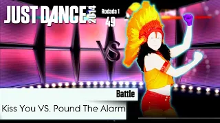 Just Dance 2014: Kiss You Vs Pound The Alarm (Wins) | Battle