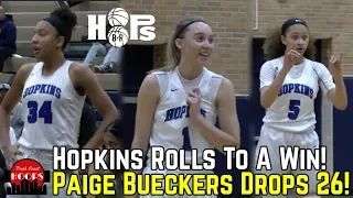 Paige Bueckers Shuts Down Overrated Chants Scoring 26 Points! Hopkins Rolls To A Win