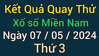 Quay Thử Kết Quả Xổ Số Miền Nam Bến Tre Vũng Tàu Bạc Liêu Thứ 3 Ngày 07 /05 /2024