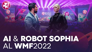 AI e Robot Sophia al WMF