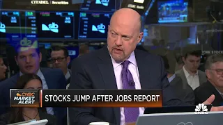 The market is being 'erratic,' says Jim Cramer