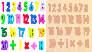 Learn 1 To 20 Numbers | Numbers Counting to 20 | Learn 123 numbers for Baby Toddlers