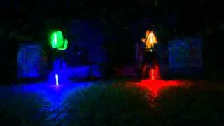 Neon Flame - светодиодное шоу в "Дружбе"