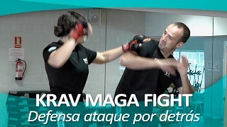 KRAV MAGA FIGHT 12 | Técnica de defensa a un ataque por detrás