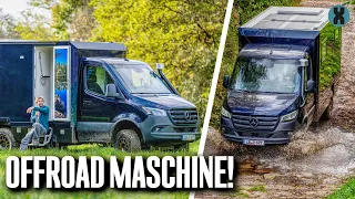 The optimal all-wheel drive camper for 2 people! Terracab 4x4 Sprinter  (🇩🇪+🇬🇧🇺🇸)