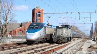 Extremely Rare Amtrak Trains: Avelia Liberty, Work Trains, Awesome Horn Shows & More! 3K Sub Special