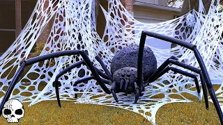 The Secret to Making the BEST Halloween Spiderwebs