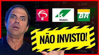 AÇÕES PARA NÃO INVESTIR NA BOLSA DE VALORES EM 2024!