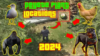 GTA V - New Peyote Plants Location (Play as an Animal)