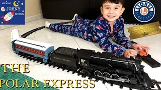 Johny Unboxes New Lionel Polar Express Train Toy Set