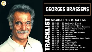 Georges Brassens Greatest Hits Playlist 2022 || Les Meilleures de Georges Brassens Album 2022