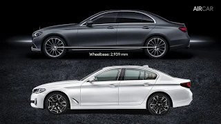 BMW 5 Series 2021 Vs Mercedes E Class 2021   Design & Specs Comparison