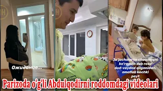 Parizoda o’g’li Abdulqodirni roddomdagi videolarini ko'rsatdi