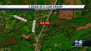 Woman killed in 3-car, head-on crash identified by coroner