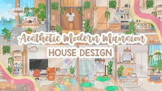 Aesthetic Modern Mansion House Design (Floor 2) 🏠🧺🥨 | Toca Boca | Toca Life World 🥨🥯