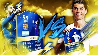 FIFA 17: 99 TOTS MESSI VS RONALDO BUILDER SHOWDOWN 😈🔥