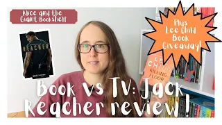 Jack Reacher Books vs TV Series | Review and Comparison with a Book Giveaway!