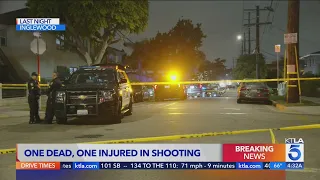 1 killed, 1 injured after shooting in Inglewood