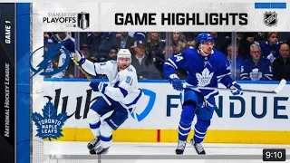 LIGHTNING VS Maple Leafs NHL 22!GAME 1 PLAYOFFS 2022