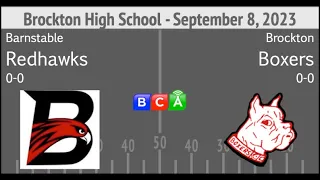 Brockton High School Football vs Barnstable 9-8-23