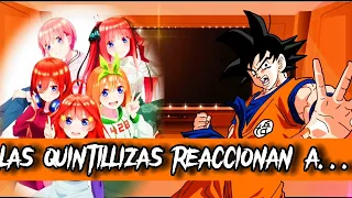 🍥❤️Las Quintillizas Reaccionan A Goku🐉 - Part 3 - + Invitad@ - 💜Gacha Club 💜 - Saludos Al final💥🐲