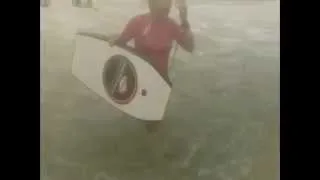 Martin & Louise bodyboarding