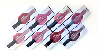 [Revue/Swatches] 8 Liquid Matte de Huda Beauty