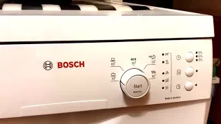 Значки на посудомоечной машине Bosch
