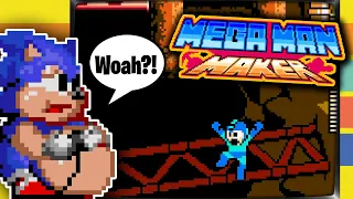 Sonic XL Plays Mega Man Maker