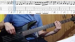 Por mil noches - Airbag - Bass Cover + Tabs