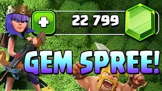 20,000+ GEM SPENDING SPREE!  100K SUBS | Clash of Clans