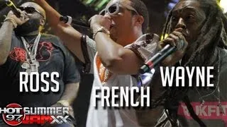 FRENCH MONTANA, RICK ROSS, LIL WAYNE - live at Summer Jam 2013